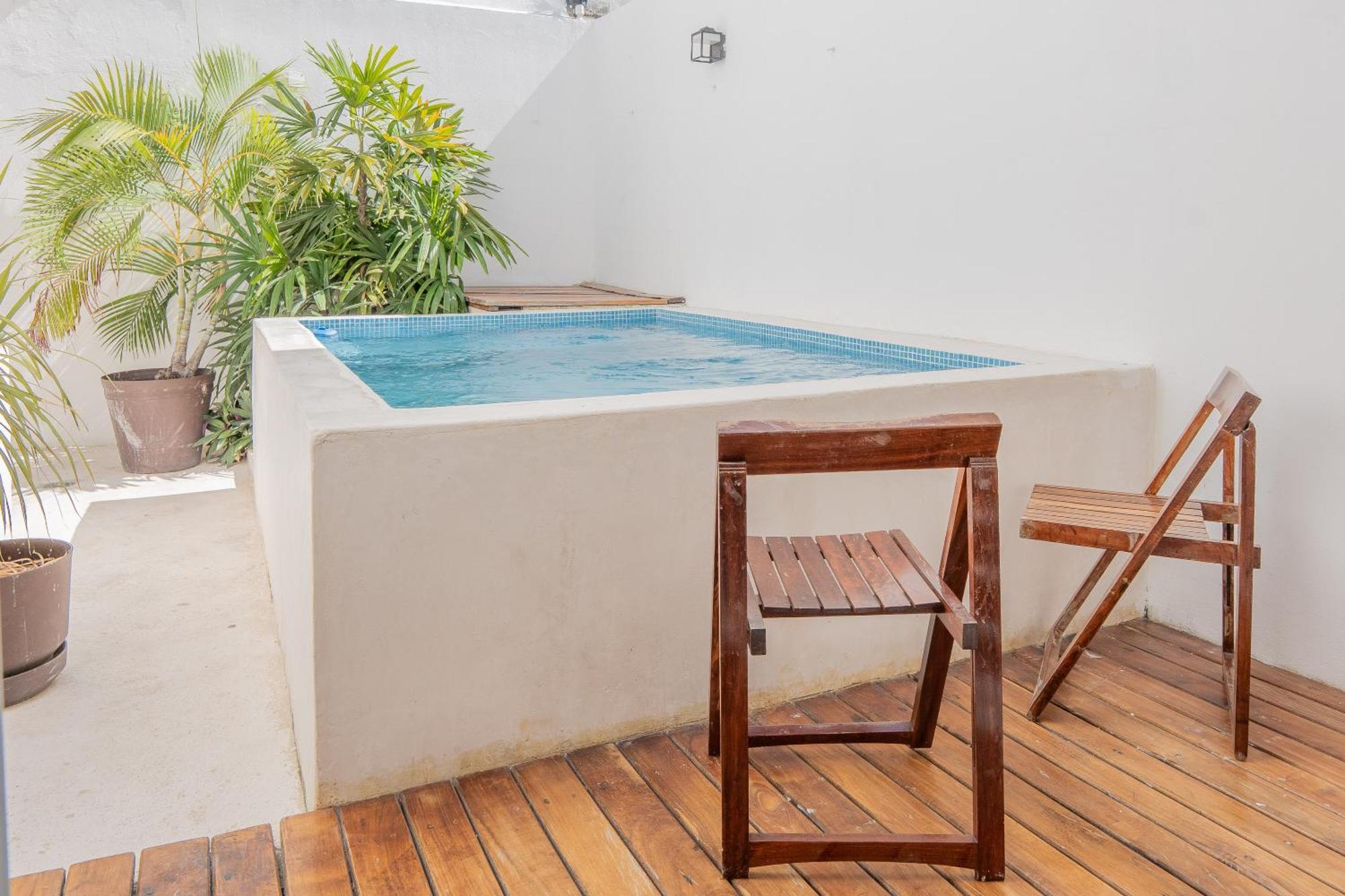 Acogedora Casa Con Hospedaje Para 2 Personas Chetumal Exteriör bild
